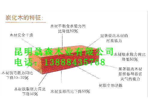 炭化木特征